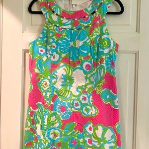 Lilly Pulitzer Lindy Shift Dress 10 Vintage